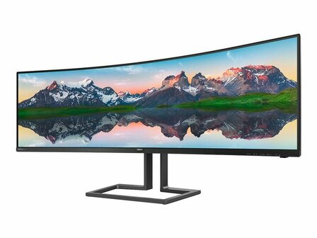 Philips P-line 498P9Z - LED-Monitor - gebogen - 124.5 cm (49&quot;) - HDR