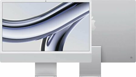 APPLE iMac Z19D 59,62cm 23,5Zoll Apple M3 8C CPU/10C GPU/16C N.E. 24GB 2TB SSD Gbit Eth. MM MaKey TID DE