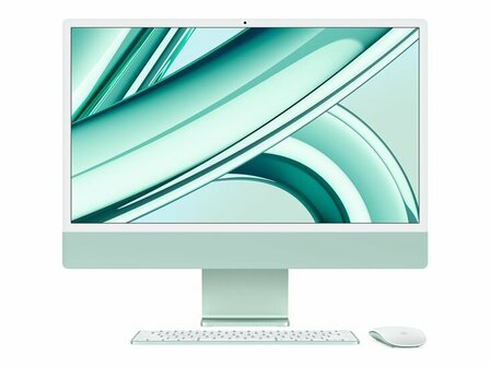 APPLE iMac Z19E 59,62cm 23,5Zoll Apple M3 8C CPU/10C GPU/16C N.E. 16GB 2TB SSD Gbit Eth. MM NumKey TID DE