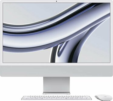 APPLE iMac Z19D 59,62cm 23,5Zoll Apple M3 8C CPU/10C GPU/16C N.E. 24GB 1TB SSD Gbit Eth. MM MaKey TID DE