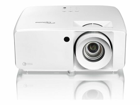 Optoma UHZ66 - DLP-Projektor - Laser - tragbar - 3D - 4000 lm - 3840 x 2160 - 16:9 - 4K - LAN - wei&szlig;