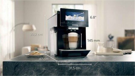 Siemens Kaffeevollautomat TQ907FZ3 Edelstahl