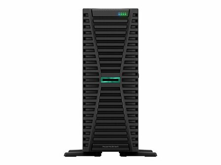 HPE ProLiant ML350 Gen11 Tower Xeon-G 5418Y 24-Core 2.0GHz 1x32GB-R 8xSFF Hot Plug BC MR408i-o No Optical 1000W Server