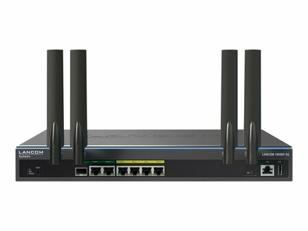 LANCOM 1900EF-5G - Router - WWAN 4-Port-Switch - 1GbE - WAN-Ports: 3 - 5G - an Rack montierbar