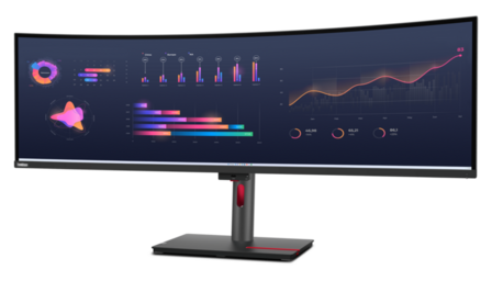 Lenovo ThinkVision P49w-30 - LED-Monitor - gebogen