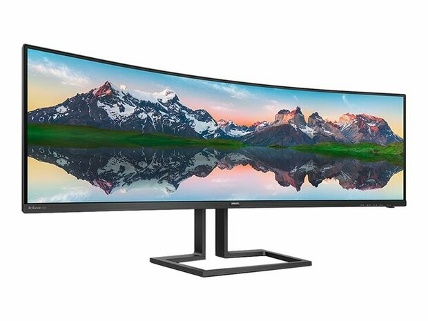 Philips P-line 498P9Z - LED-Monitor - gebogen - 124.5 cm (49") - HDR