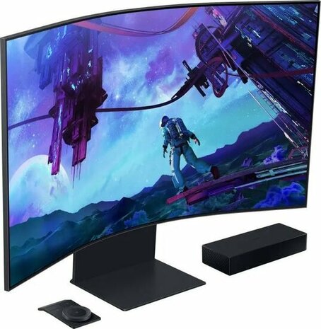 Samsung Odyssey Ark S55CG970NU - G97NC Series - QLED-Monitor - gebogen - 4K - 138 cm (55") - HDR