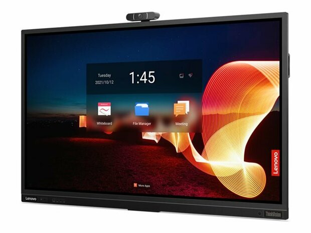 Lenovo ThinkVision T75 190 cm (75") LCD-Display mit LED-Hintergrundbeleuchtung - 4K - für interaktive Kommunikation