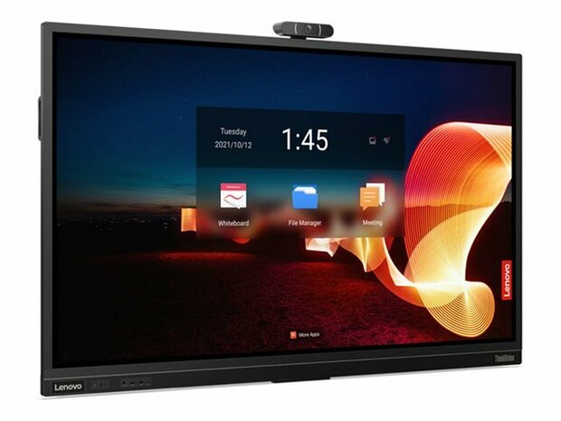 Lenovo ThinkVision T75 190 cm (75") LCD-Display mit LED-Hintergrundbeleuchtung - 4K - für interaktive Kommunikation