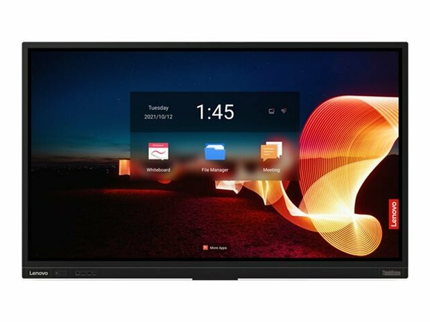 Lenovo ThinkVision T65 165 cm (65") LCD-Display mit LED-Hintergrundbeleuchtung - 4K - für interaktive Kommunikation