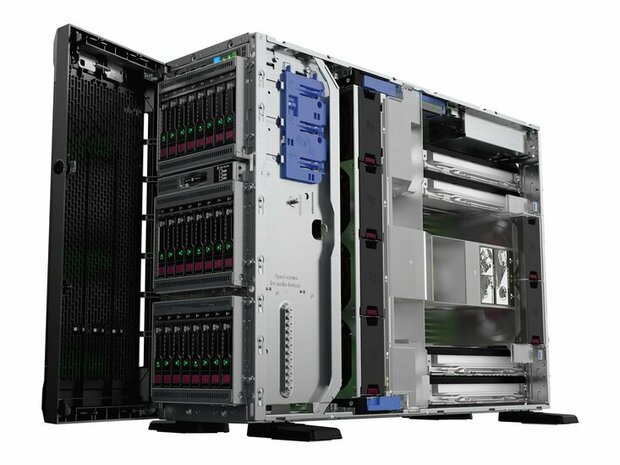 HPE ProLiant ML350 Gen11 Tower Xeon-G 5418Y 24-Core 2.0GHz 1x32GB-R 8xSFF Hot Plug BC MR408i-o No Optical 1000W Server